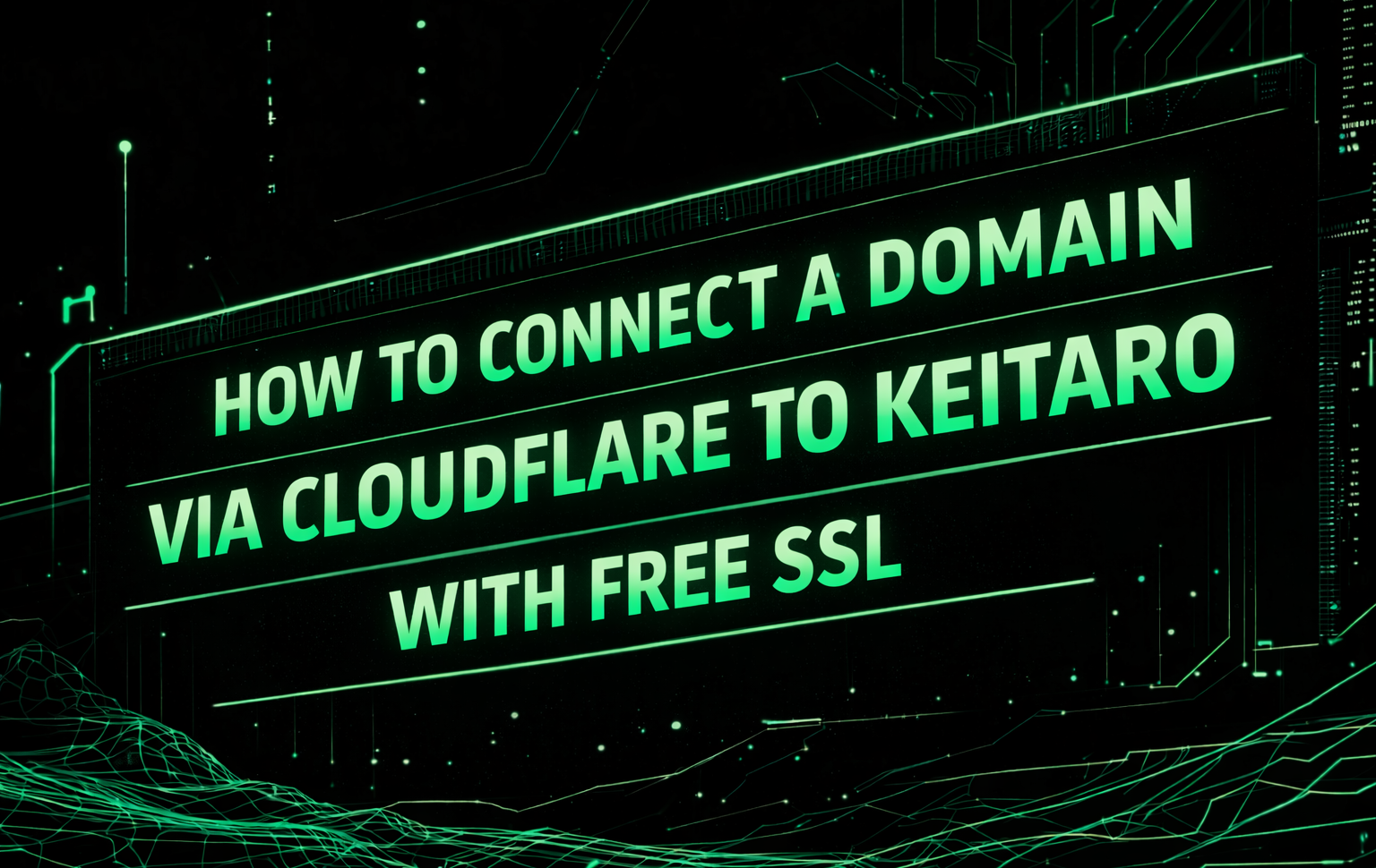 Cloudflare Keitaro SSL
