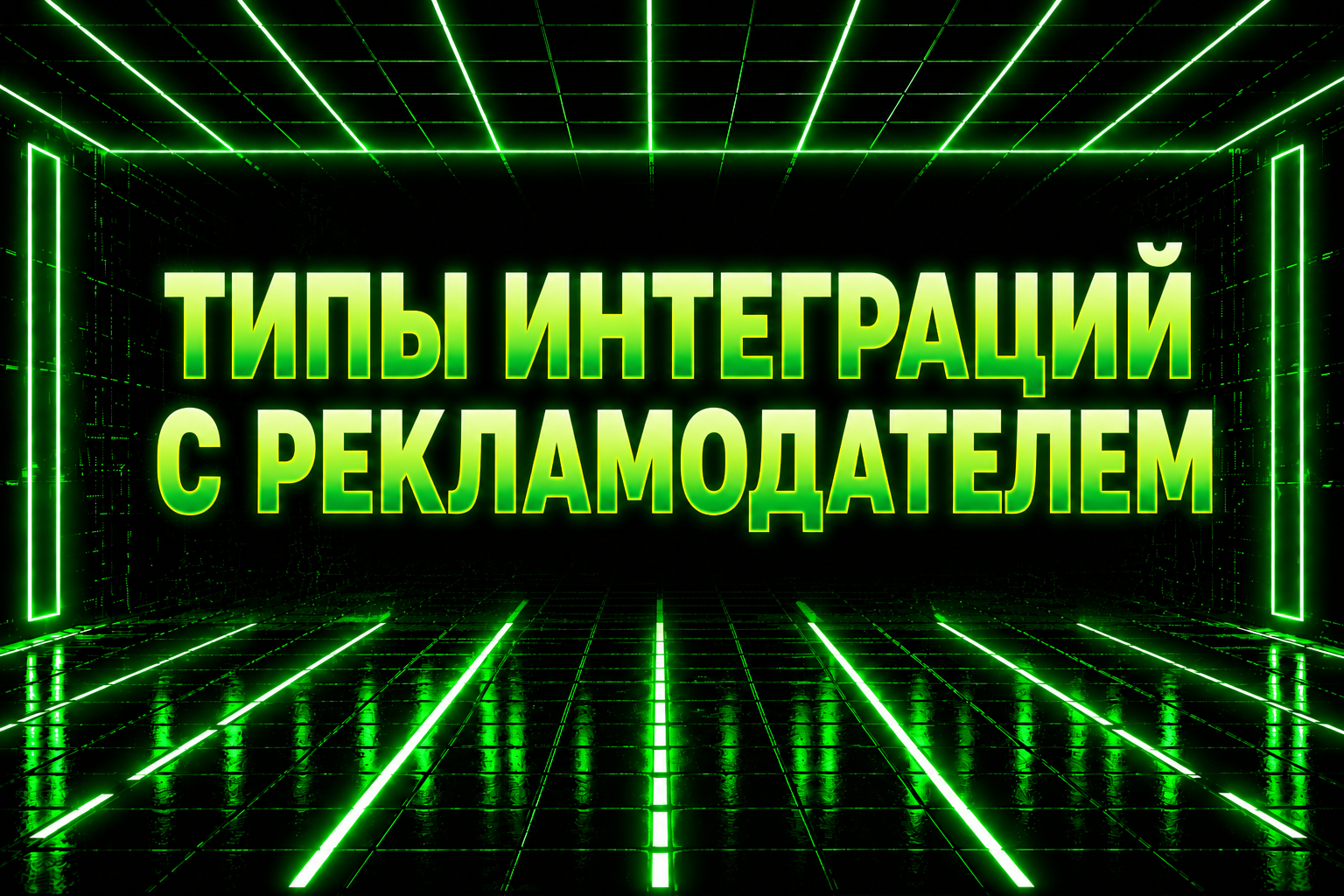 Типы интеграций с рекламодателем