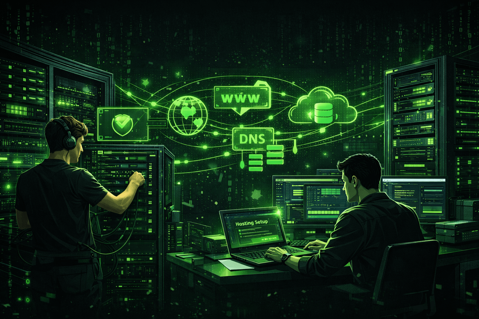 Создание технической инфраструктуры